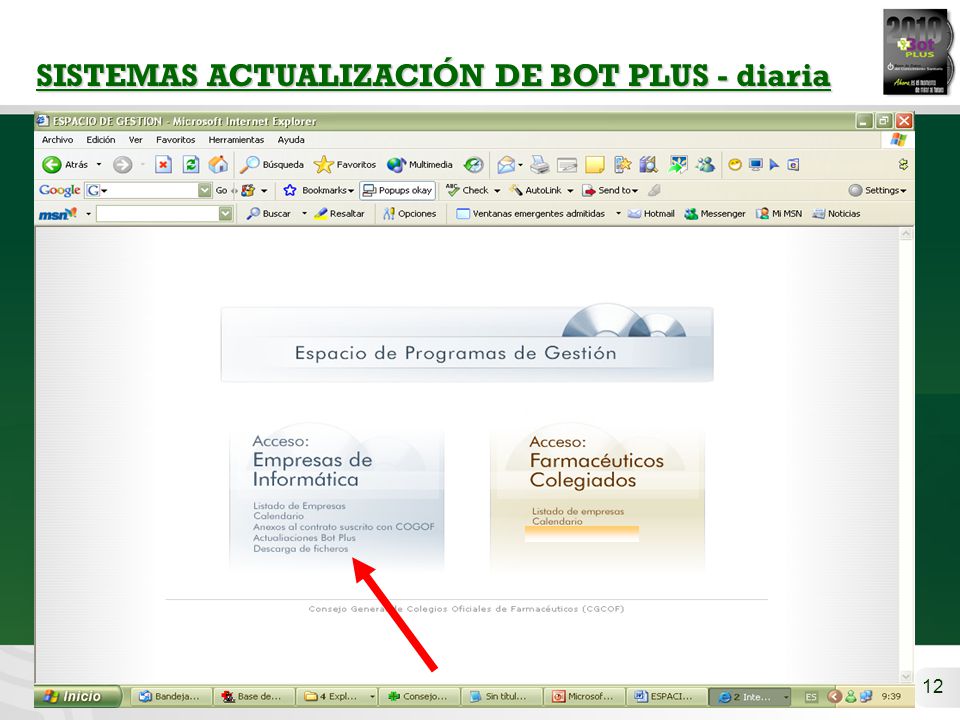 SISTEMAS ACTUALIZACIÓN DE BOT PLUS - diaria