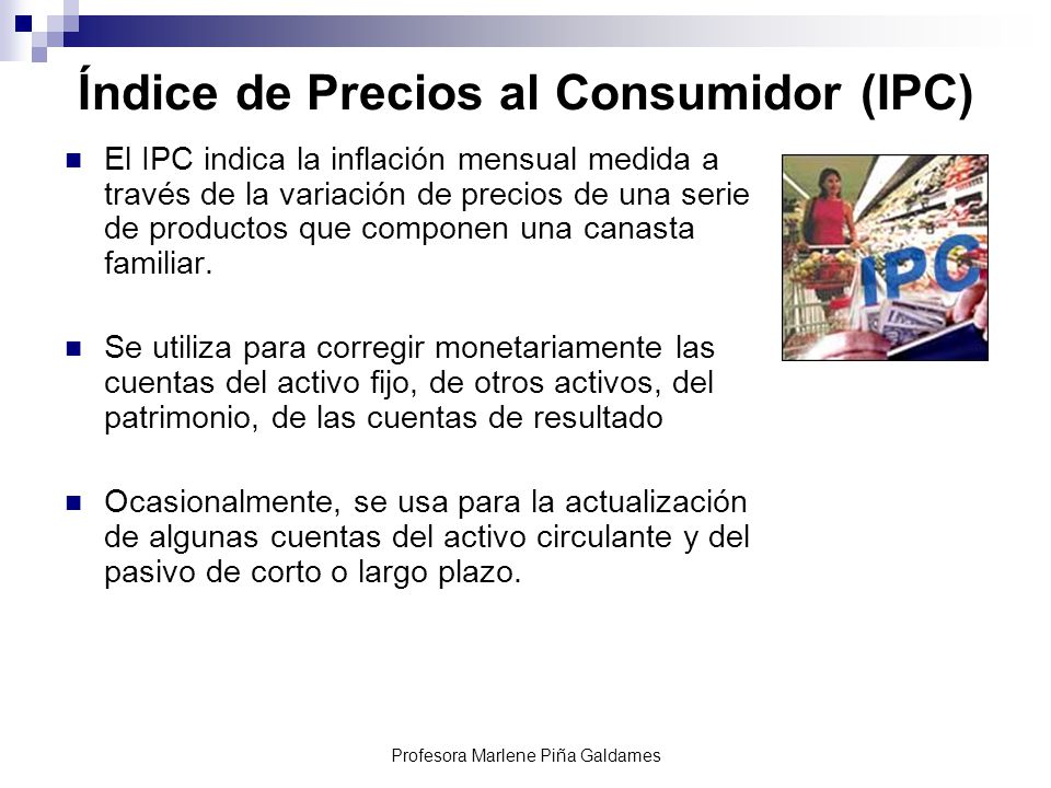 Índice de Precios al Consumidor (IPC)