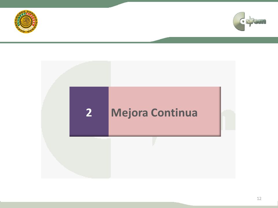 2 Mejora Continua