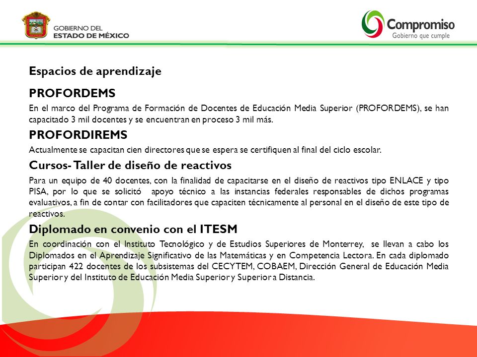 Espacios de aprendizaje