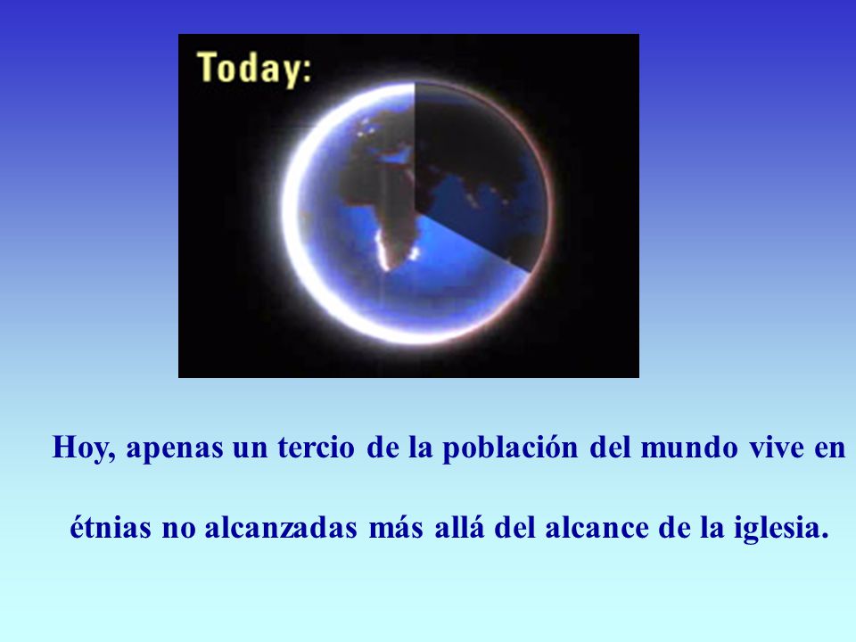 Hoy, apenas un tercio de la población del mundo vive en