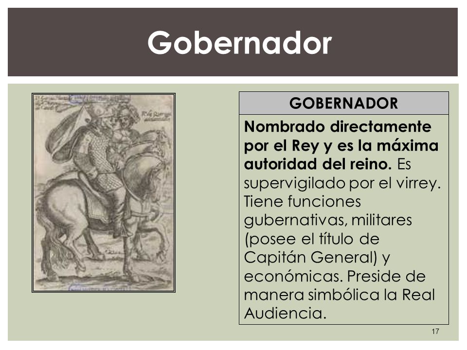 Gobernador GOBERNADOR