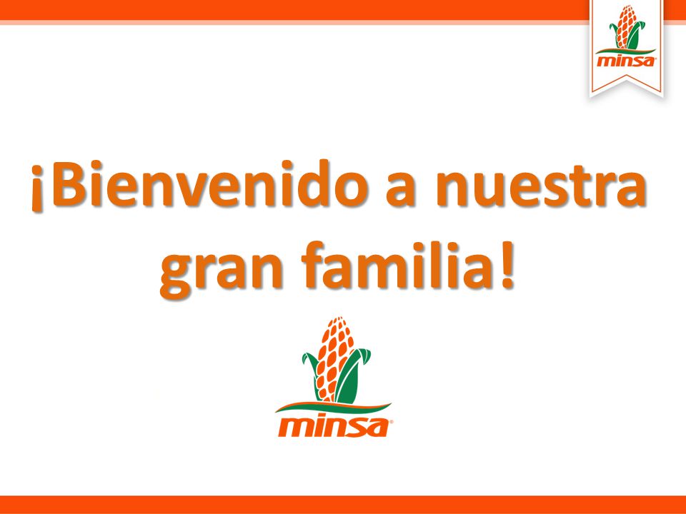 ¡Bienvenido a nuestra gran familia!
