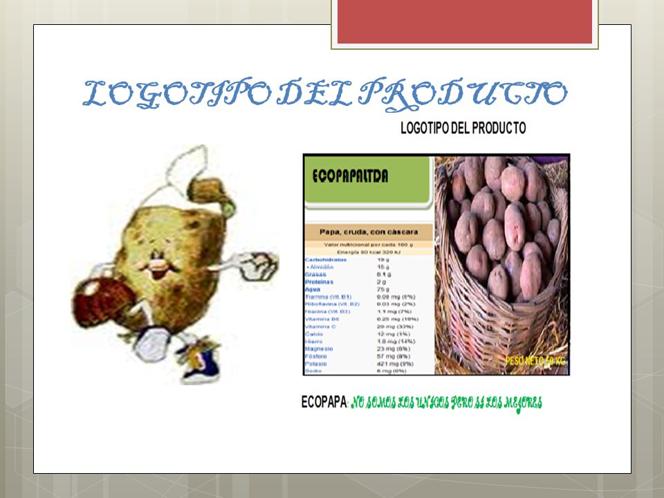 LOGOTIPO DEL PRODUCTO