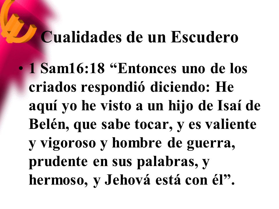Cualidades de un Escudero