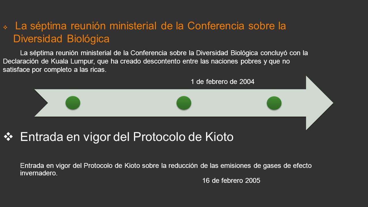 La séptima reunión ministerial de la Conferencia sobre la Diversidad Biológica