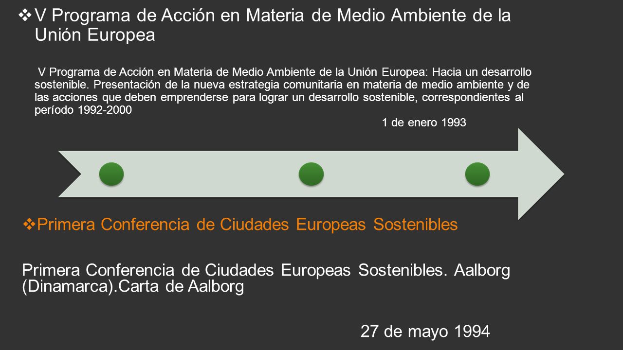 V Programa de Acción en Materia de Medio Ambiente de la Unión Europea V Programa de Acción en Materia de Medio Ambiente de la Unión Europea: Hacia un desarrollo sostenible. Presentación de la nueva estrategia comunitaria en materia de medio ambiente y de las acciones que deben emprenderse para lograr un desarrollo sostenible, correspondientes al período de enero 1993