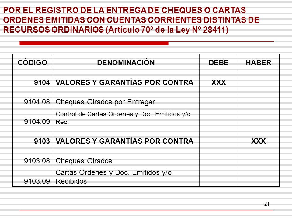 POR EL REGISTRO DE LA ENTREGA DE CHEQUES O CARTAS
