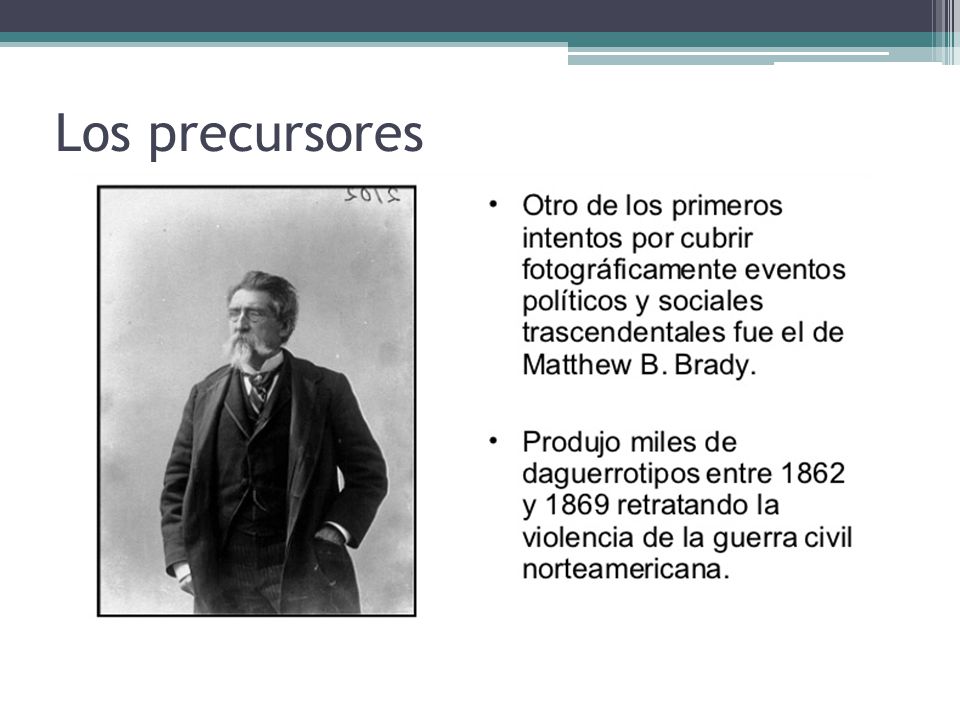 Los precursores