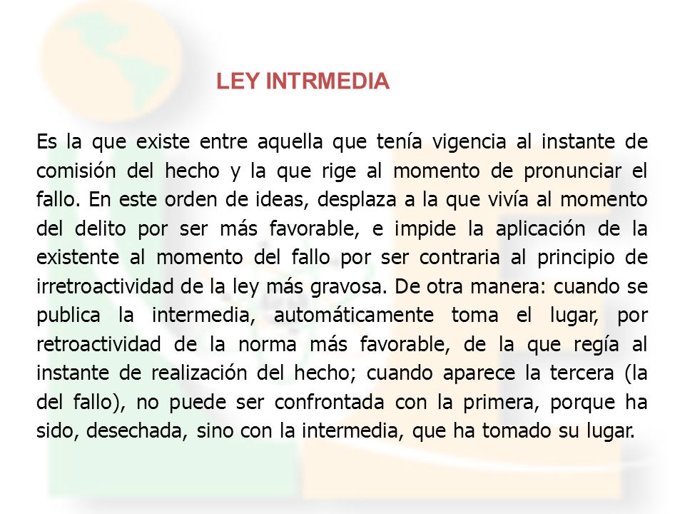 LEY INTRMEDIA
