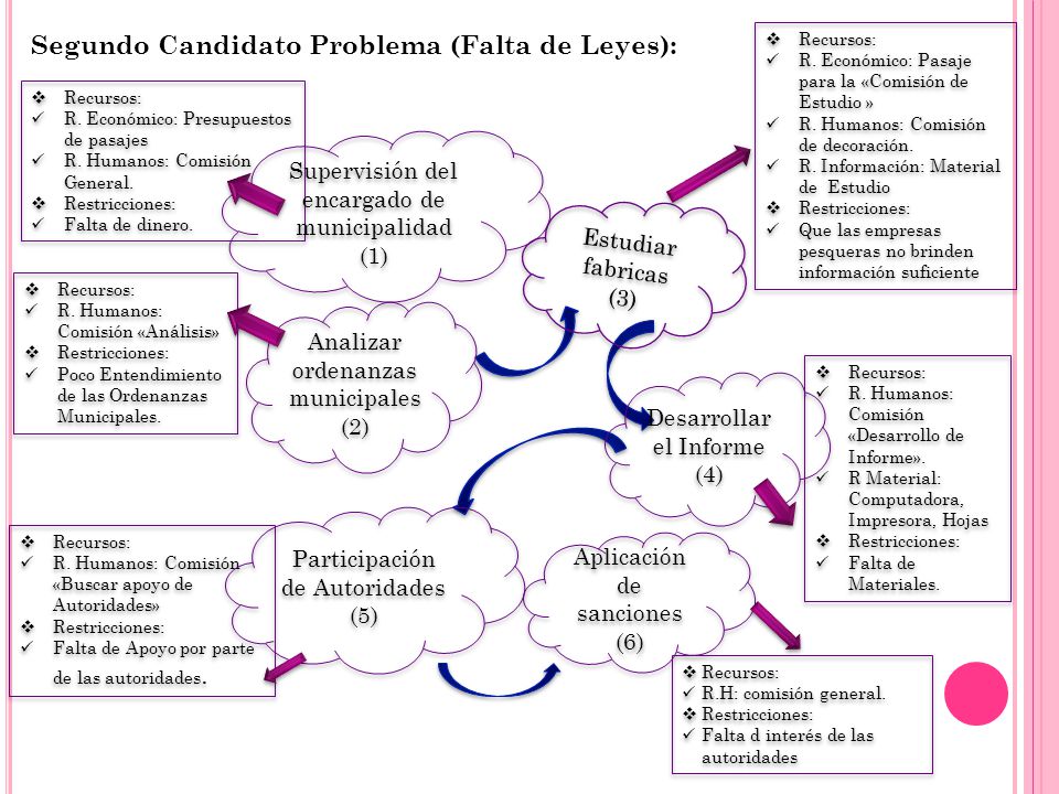 Segundo Candidato Problema (Falta de Leyes):