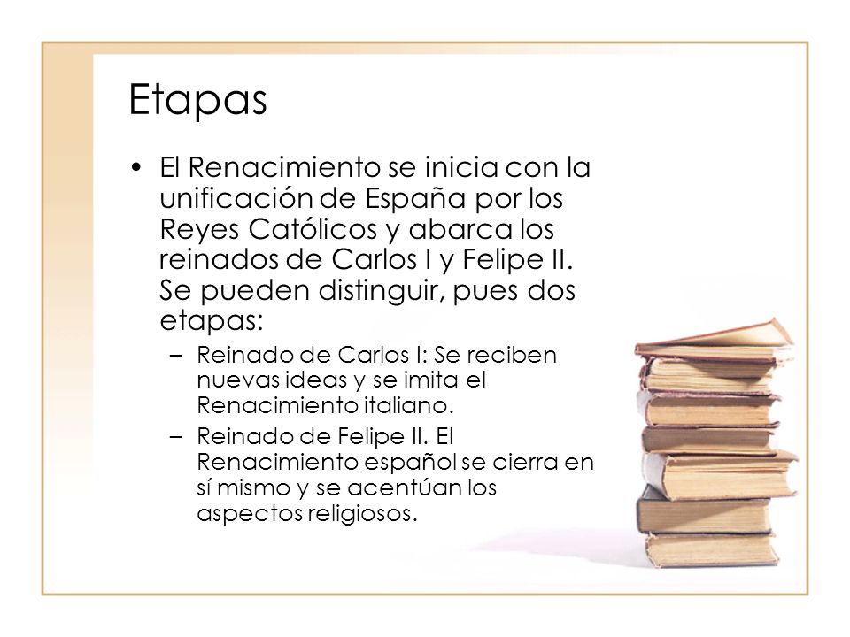 La literatura en el Renacimiento español. - ppt descargar