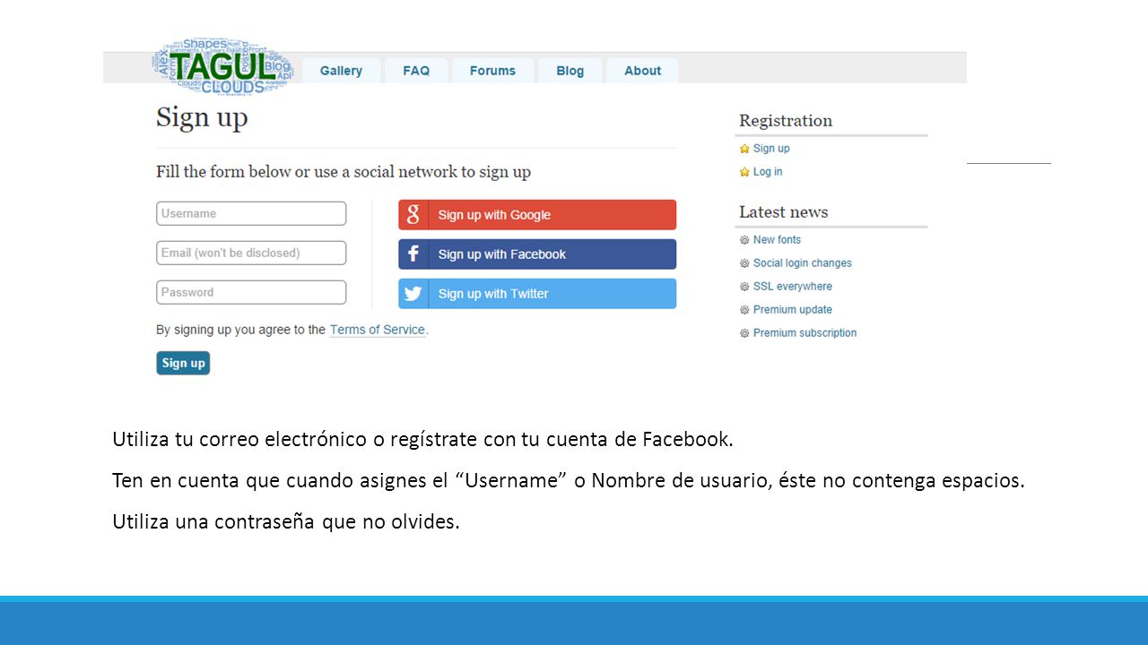 Utiliza tu correo electrónico o regístrate con tu cuenta de Facebook.