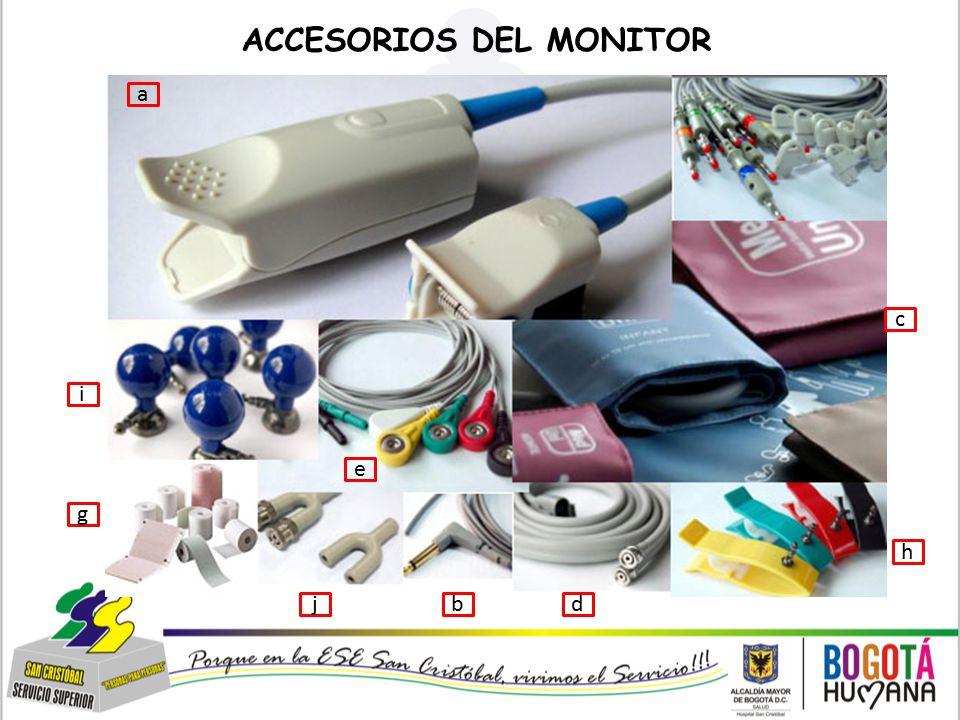 ACCESORIOS DEL MONITOR