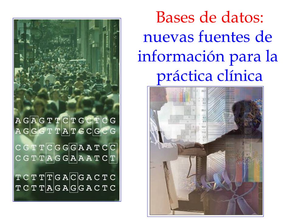 Bases de datos: nuevas fuentes de información para la práctica clínica