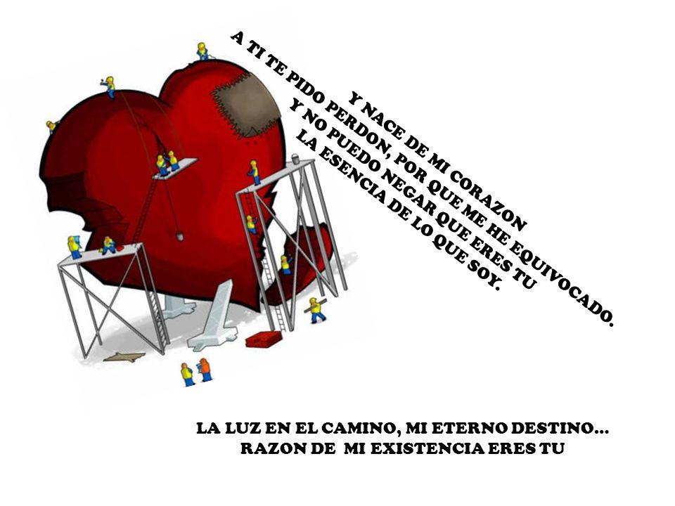 A TI TE PIDO PERDON, POR QUE ME HE EQUIVOCADO.