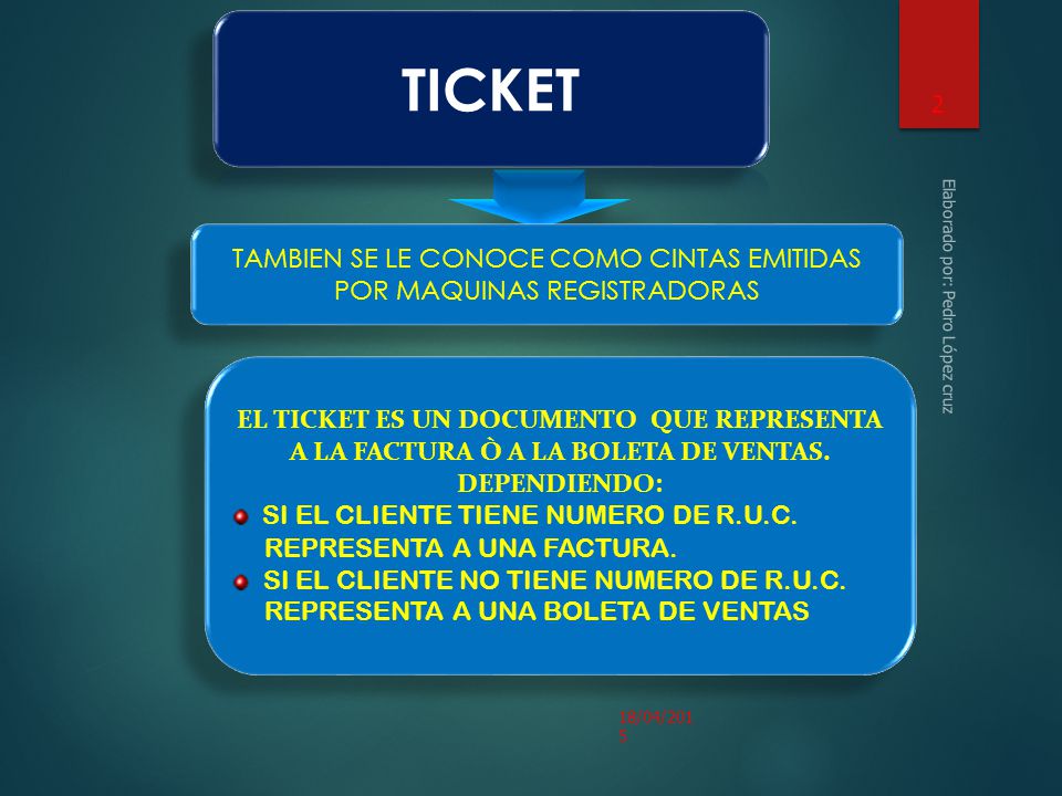 TAMBIEN SE LE CONOCE COMO CINTAS EMITIDAS POR MAQUINAS REGISTRADORAS