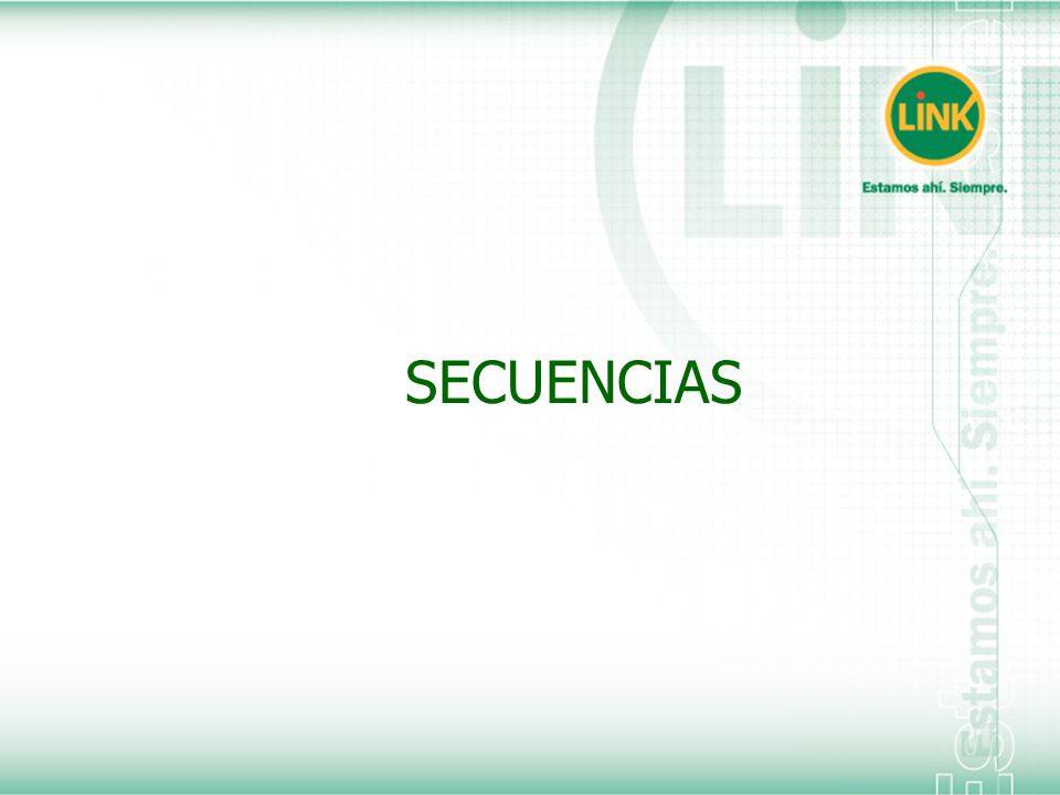 SECUENCIAS