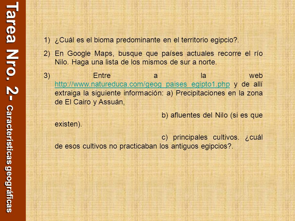 Tarea Nro. 2- Características geográficas