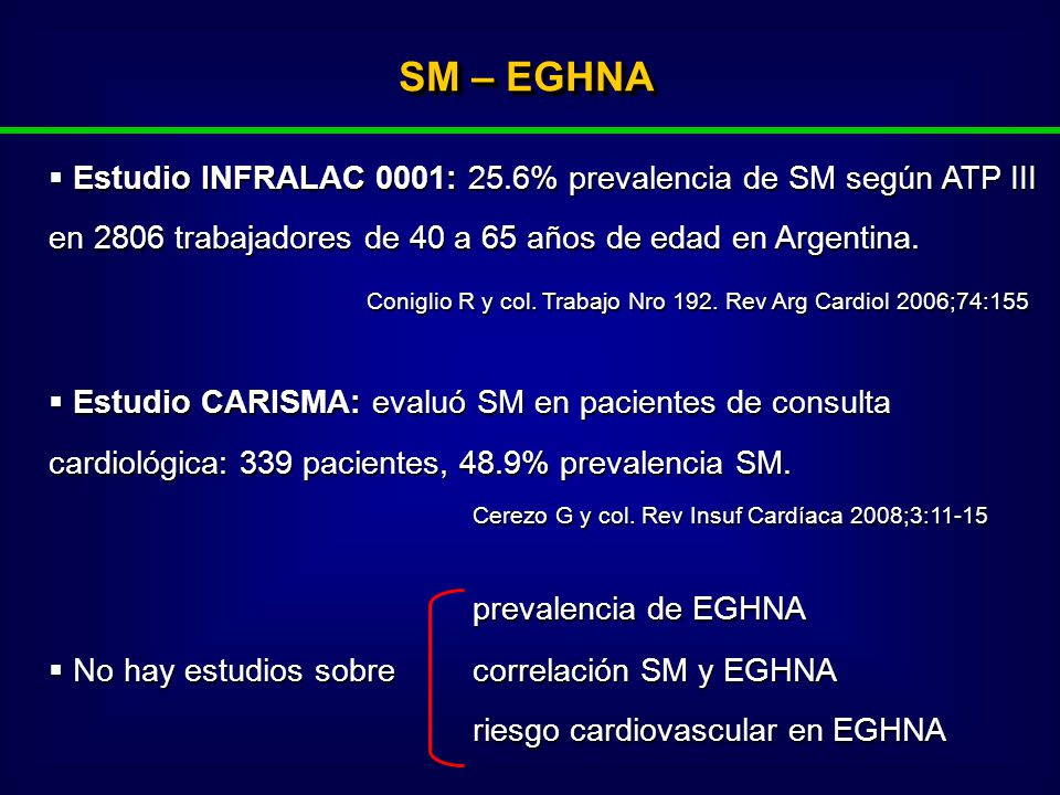 SM – EGHNA Cerezo G y col. Rev Insuf Cardíaca 2008;3:11-15
