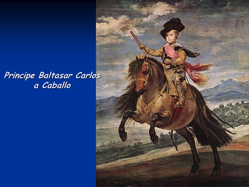 Principe Baltasar Carlos a Caballo