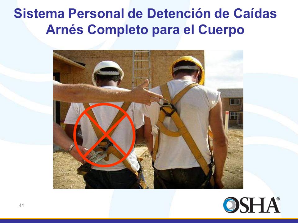 Sistema Personal de Detención de Caídas Arnés Completo para el Cuerpo