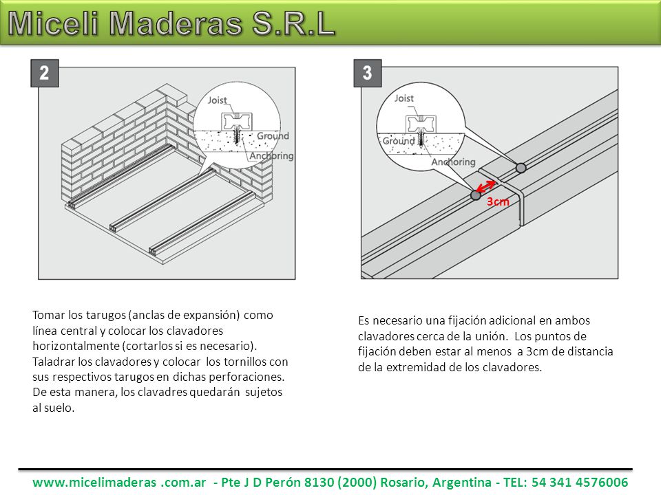 Miceli Maderas S.R.L   .com.ar - Pte J D Perón 8130 (2000) Rosario, Argentina - TEL: