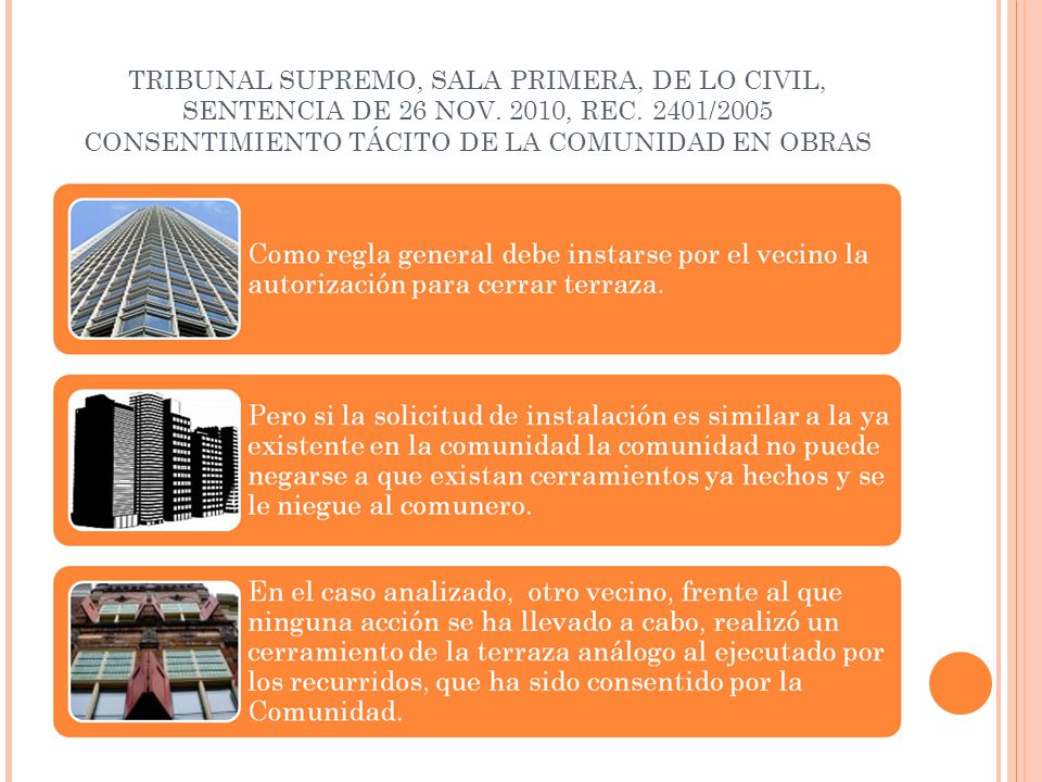 TRIBUNAL SUPREMO, SALA PRIMERA, DE LO CIVIL, SENTENCIA DE 26 NOV