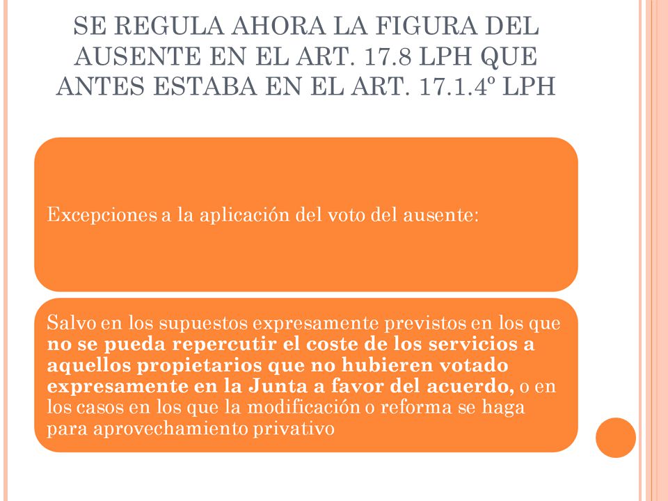 SE REGULA AHORA LA FIGURA DEL AUSENTE EN EL ART. 17