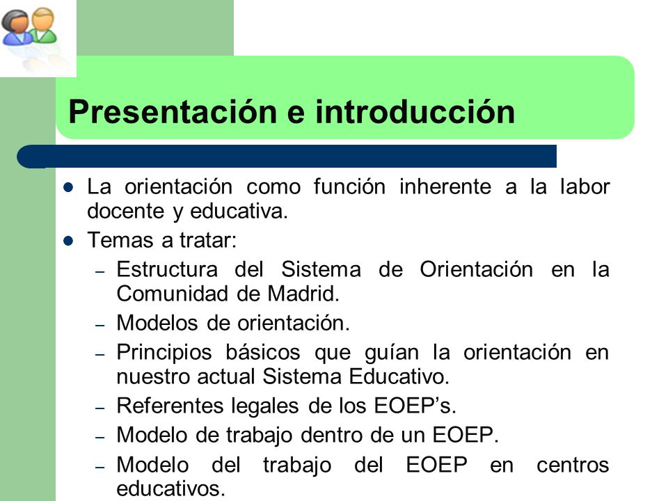 Modelos de escuela – Modelos de orientación - ppt video online descargar