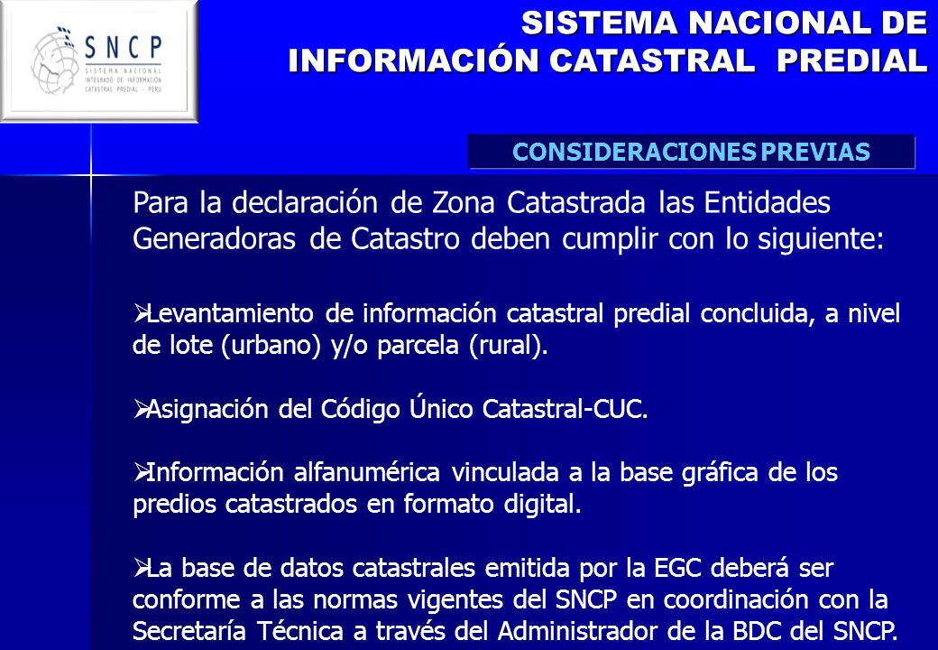 CONSIDERACIONES PREVIAS