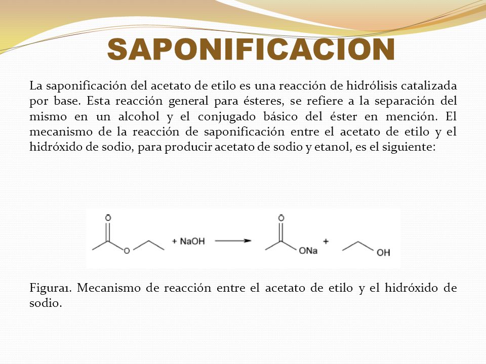 SAPONIFICACION