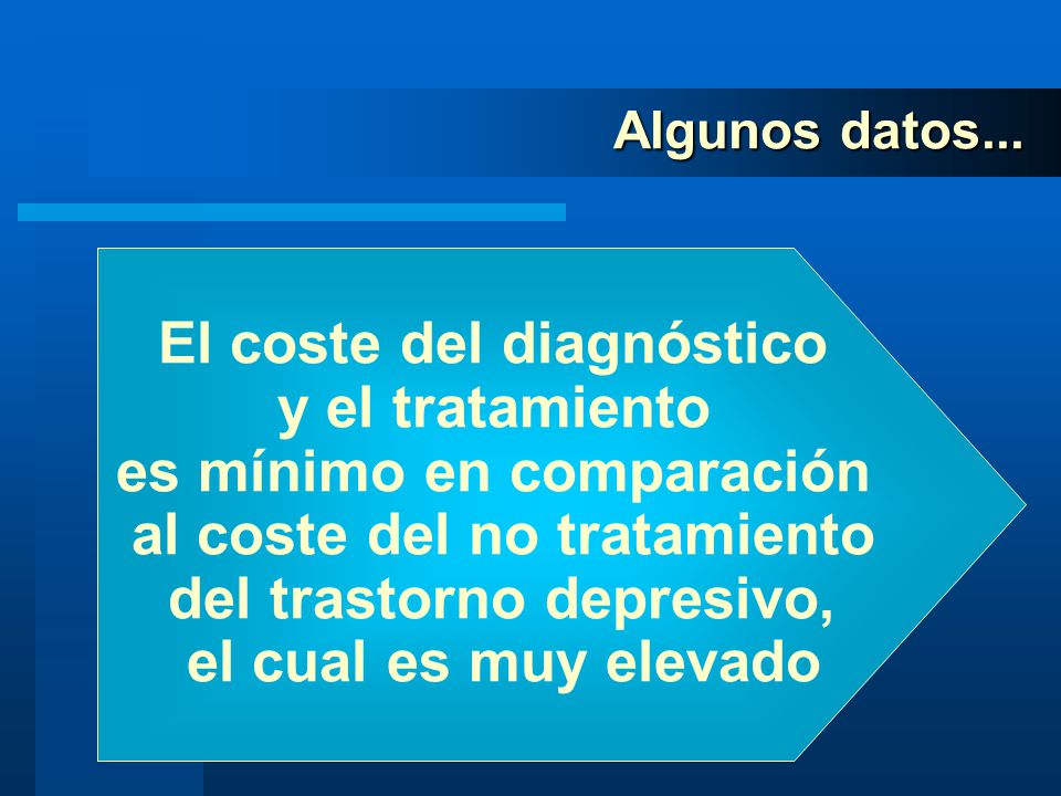 El coste del diagnóstico y el tratamiento es mínimo en comparación