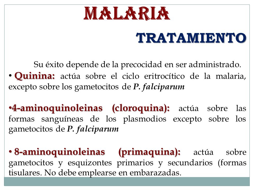 TRATAMIENTO Su éxito depende de la precocidad en ser administrado.