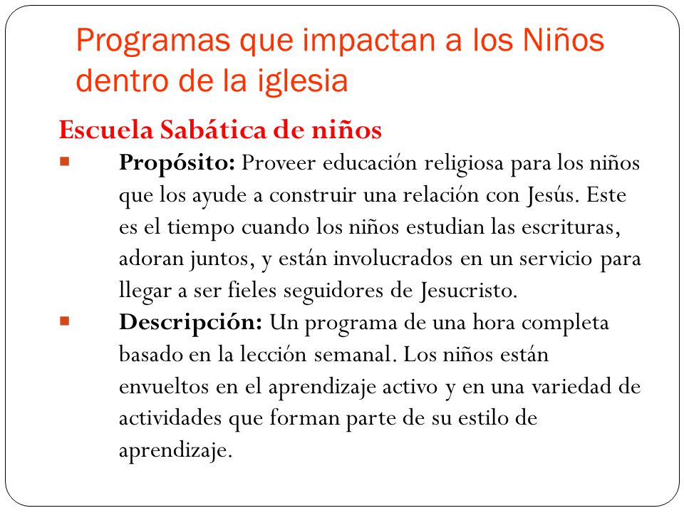PROGRAMAS ESPECIALES PARA NIÑOS - ppt video online descargar PROGRAMAS ESPECIALES PARA NIÑOS - ppt video online descargar