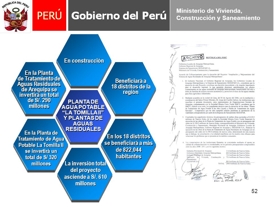 En construcción En la Planta de Tratamiento de Aguas Residuales