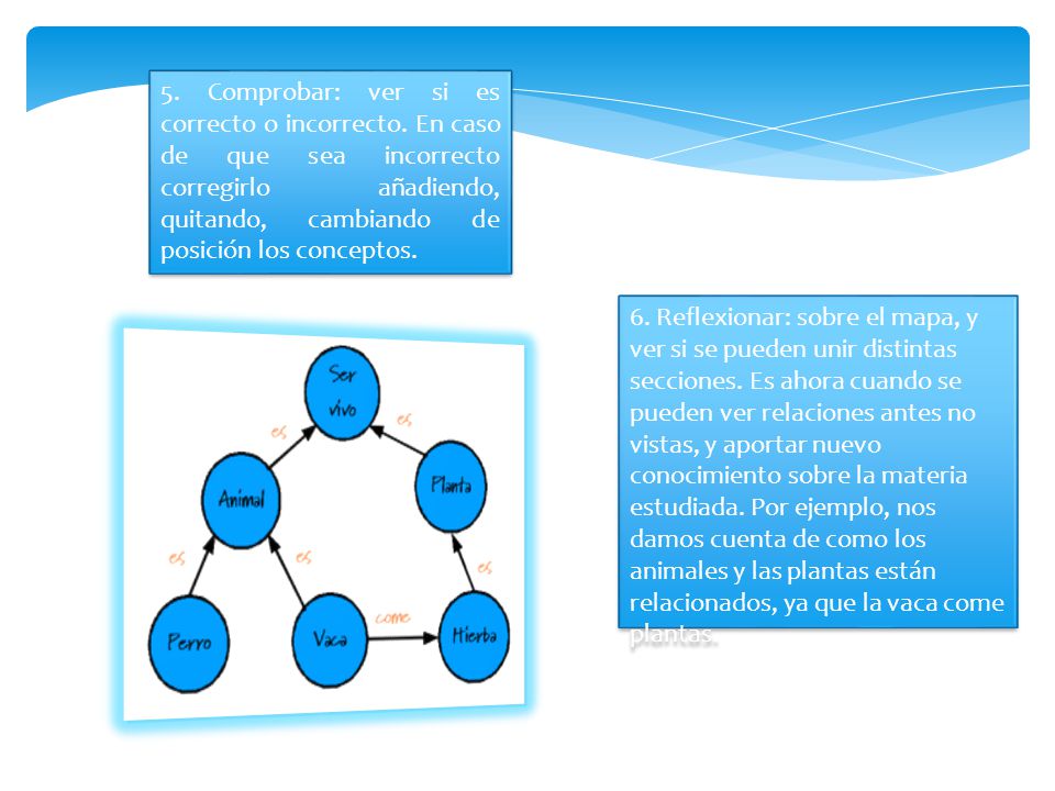 5. Comprobar: ver si es correcto o incorrecto