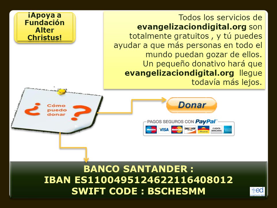 ¡Apoya a Fundación Alter Christus!