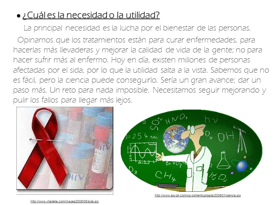 La principal necesidad es la lucha por el bienestar de las personas.