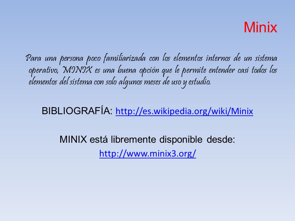 Minix