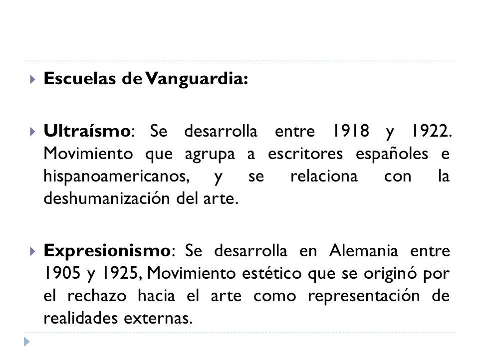 Escuelas de Vanguardia: