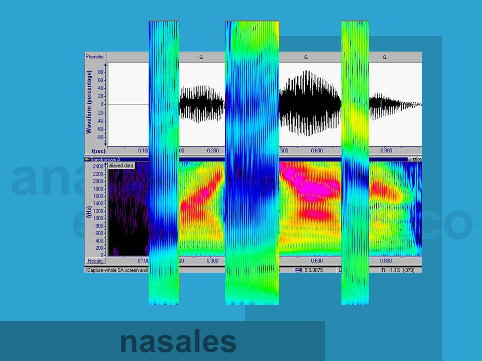 análisis espectrográfico nasales