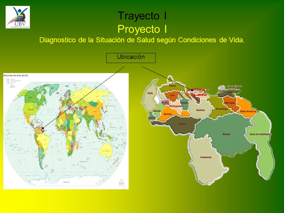 Trayecto I Proyecto I Diagnostico de la Situación de Salud según Condiciones de Vida.
