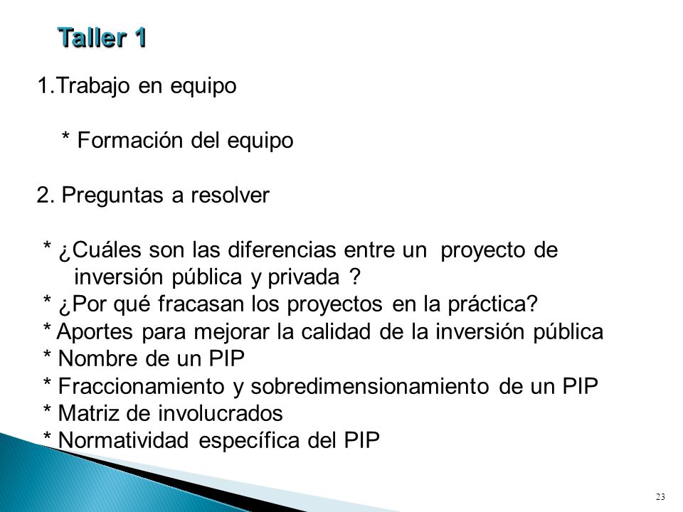 Taller 1 Trabajo en equipo * Formación del equipo