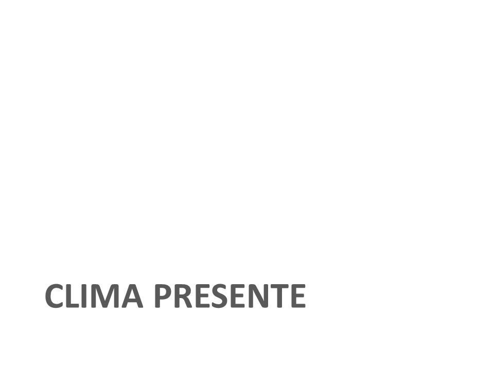clima presente