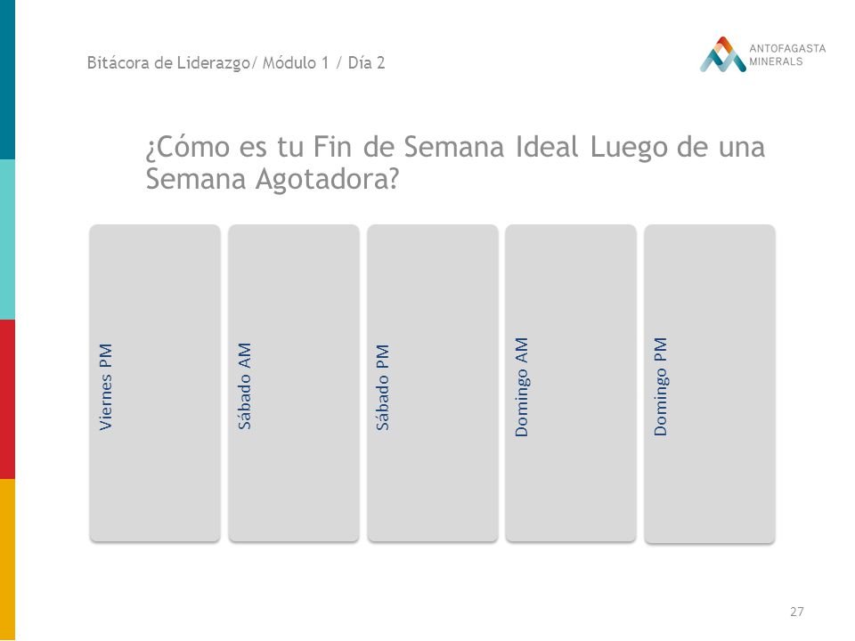 ¿Cómo es tu Fin de Semana Ideal Luego de una Semana Agotadora