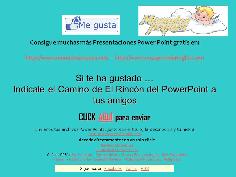 Indícale el Camino de El Rincón del PowerPoint a tus amigos