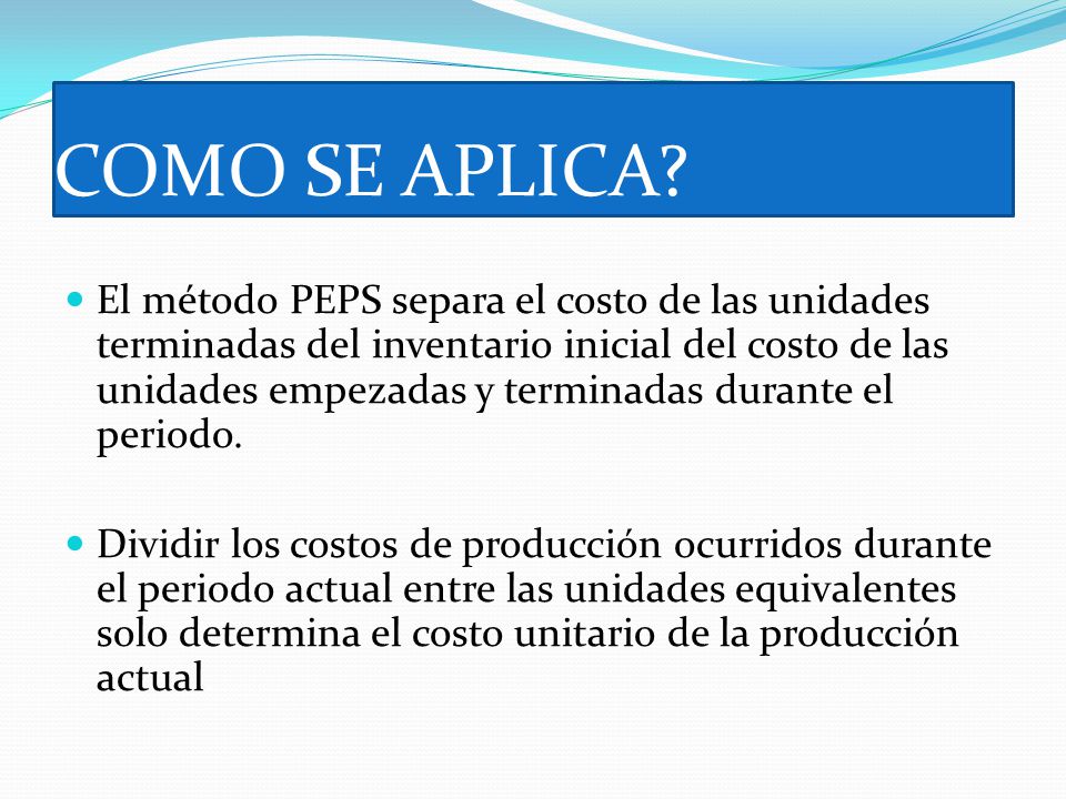 COMO SE APLICA