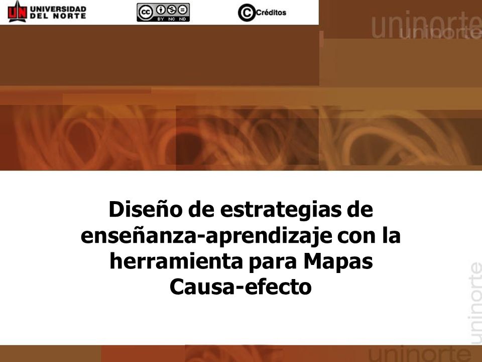 Diseño de estrategias de enseñanza-aprendizaje con la herramienta para Mapas Causa-efecto