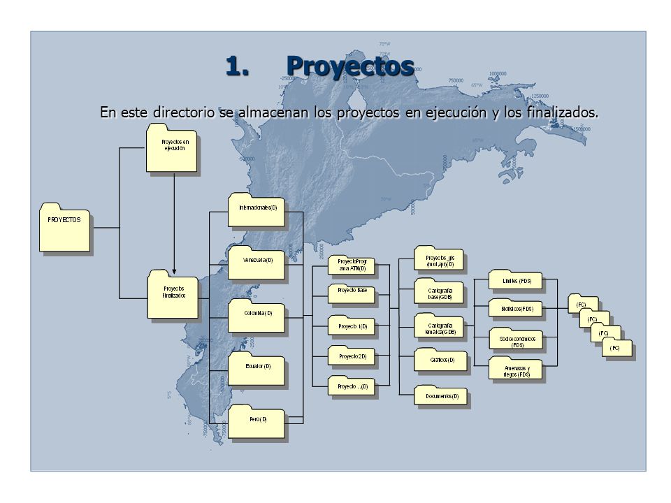 Proyectos En este directorio se almacenan los proyectos en ejecución y los finalizados.
